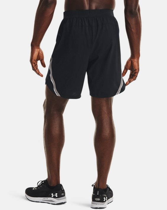 Men's UA Launch SW 7'' CMe Shorts, Black, pdpMainDesktop image number 1